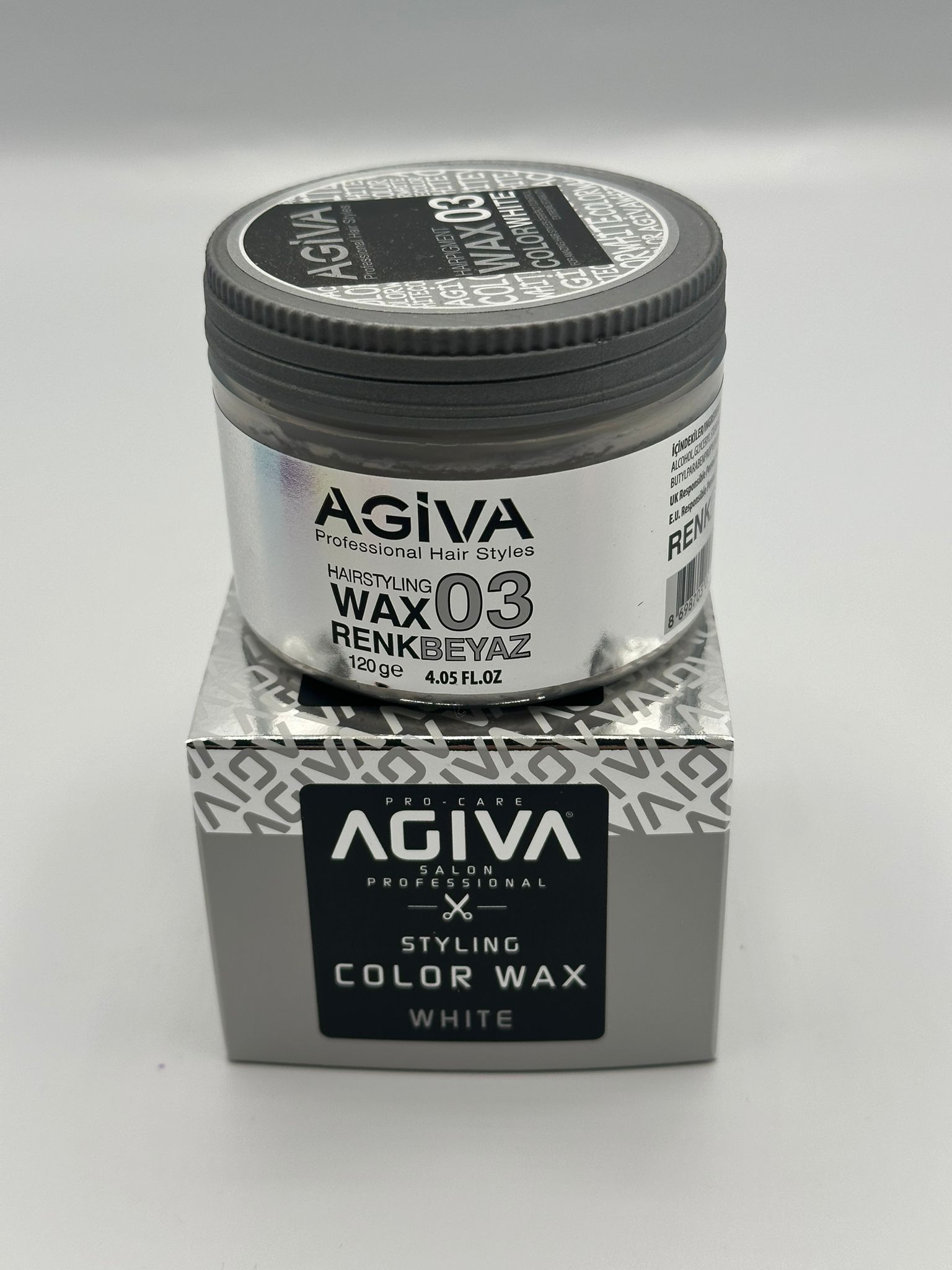 AGIVA COLOR WAX WHITE (BEYAZ)120ML