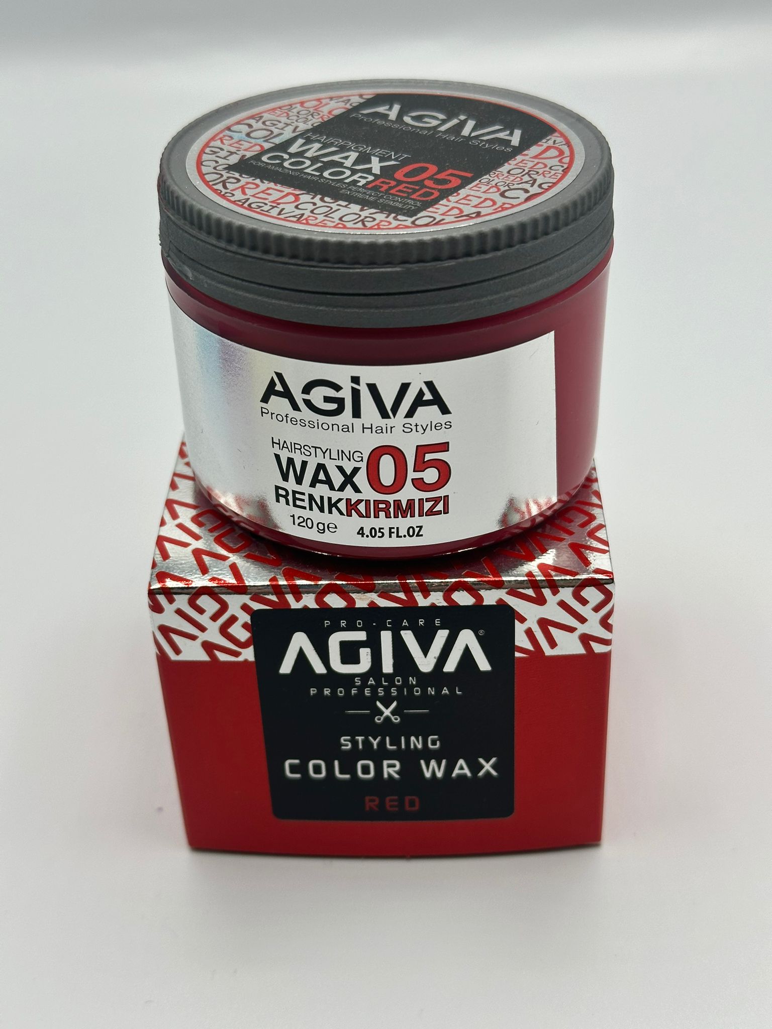 AGIVA COLOR WAX RED (KIRMIZI) 120ML