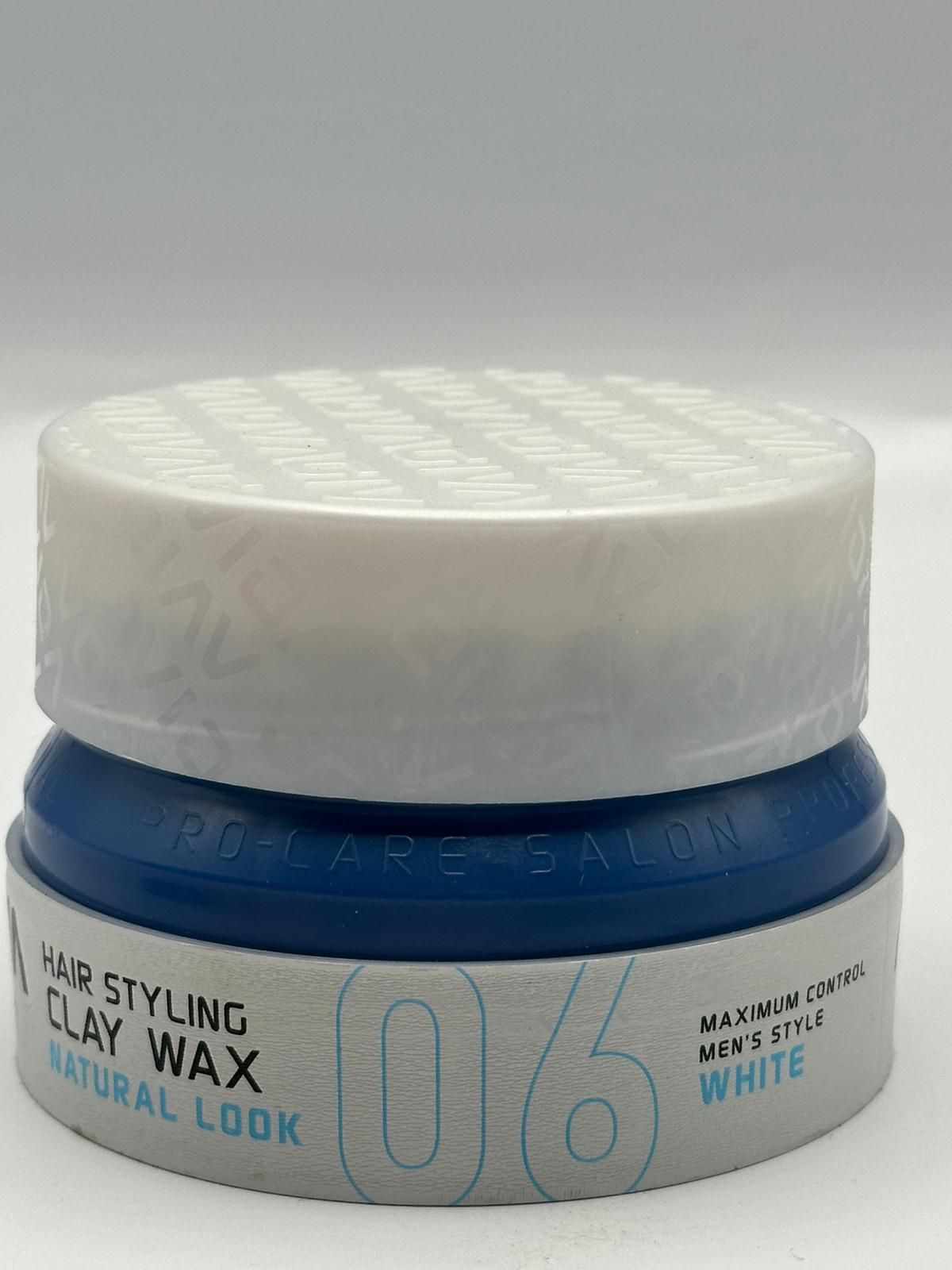 AGIVA HAIR WAX NO 6 SUPER HARD CLAY WAX  FIBER TEXTURE 155ML