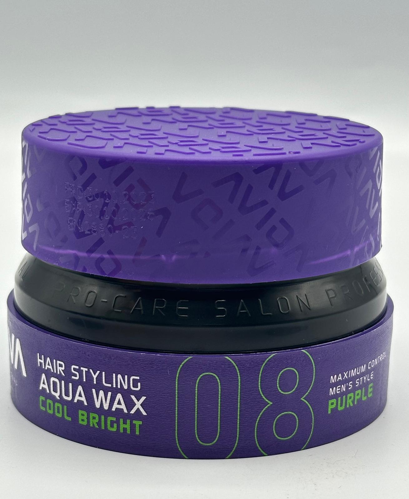 AGIVA HAIR WAX NO 8 POMADE SHINE FINISH MEDIUM CONTROL 155ML