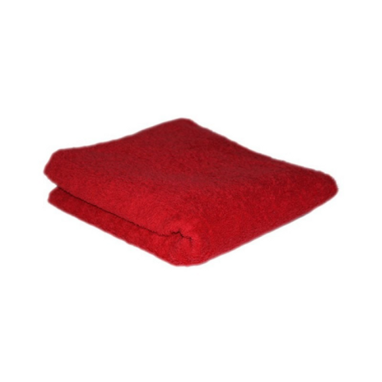 BARBER TOWEL RED 50CM 90CM